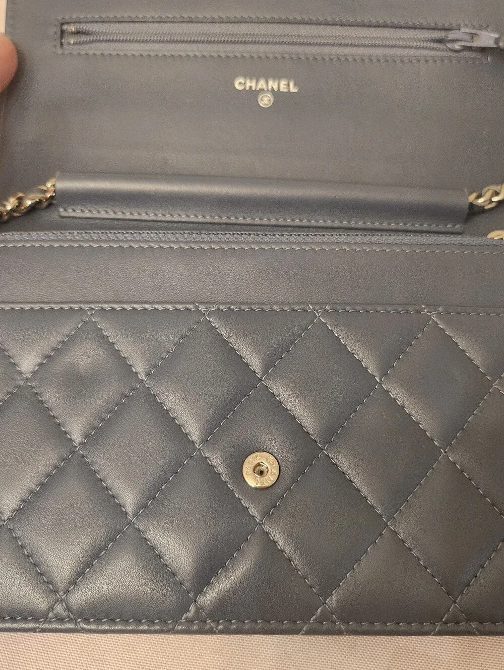 Chanel Cambon Ligne Wallet on Chain